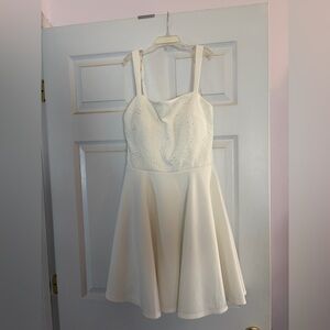 Junior Special Occasion Dress-White, Trixie Brand Size 9